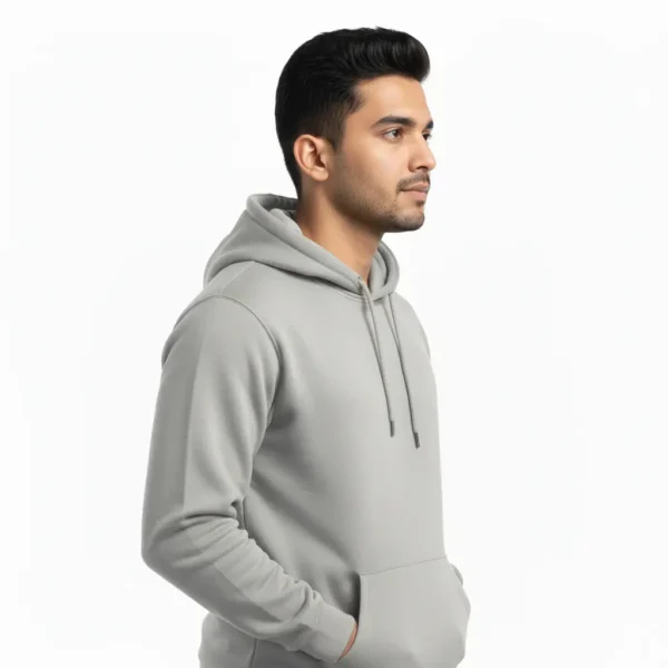 Premium Ash Hoodie - Image 3