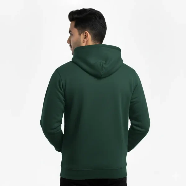 Premium Forest Green Hoodie - Image 2
