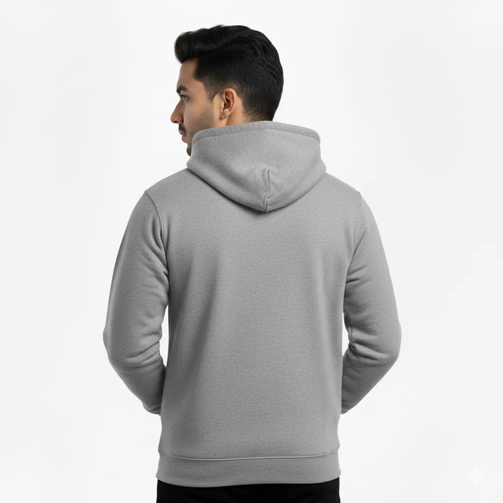 Premium Gray Hoodie - Image 2