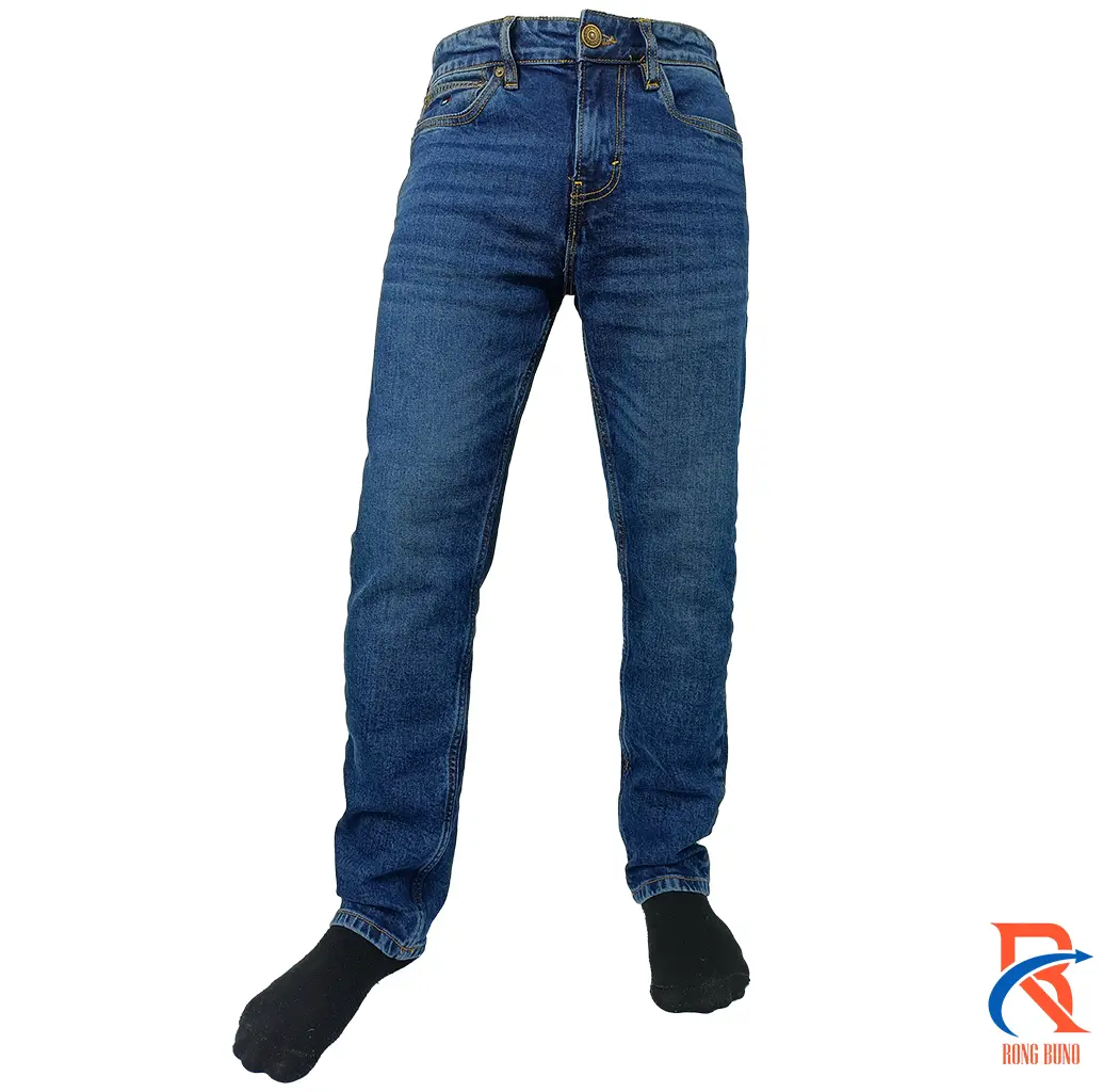 Tom*my-Deep-Blue-pant-Font-Side